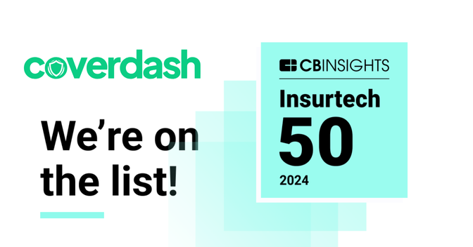 Coverdash Named to CB Insights' 2024 Insurtech 50: Leading the Future of Embedded Commercial Insurance